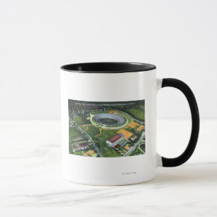 Caneca Opinião do leste do parque da rocha do jardim de