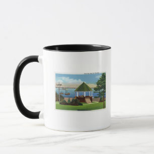 Caneca Opinião do parque de Allen do forte da baía de