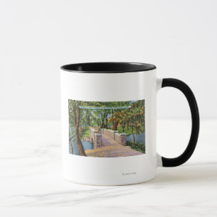 Caneca Opinião do parque de Beardsley da ponte de pedra
