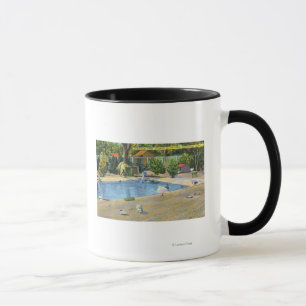 Caneca Opinião do parque de Beardsley de Waterbirds