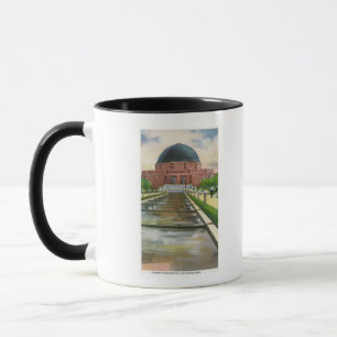 Caneca Opinião do passeio de Terrazo do planetário de