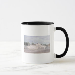 Caneca Opinião exterior o anfiteatro de Astley, 1777