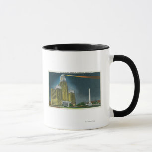 Caneca Opinião iluminada da câmara municipal