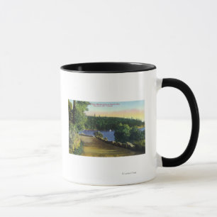 Caneca Opinião marinha da movimentação da costa norte 