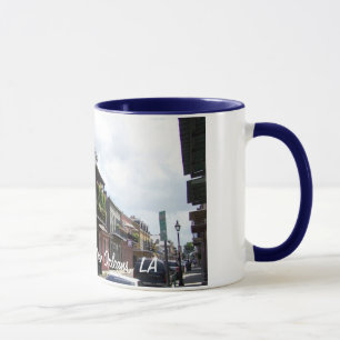 Caneca Opinião Nova Orleães Louisiana da rua do bairro