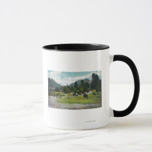 Caneca Opinião os convidados em um Stroll através das