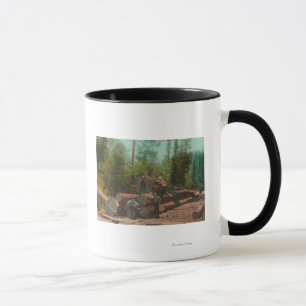 Caneca Opinião os lenhador, SceneSterling de registo, CA