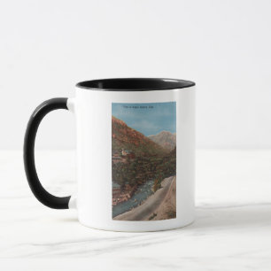 Caneca Opinião & rio da garganta de Ogden, de Utá - de
