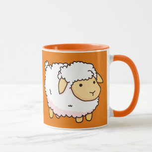 Caneca Óptica Branca E Bonita Ilustração Para Seu Filho