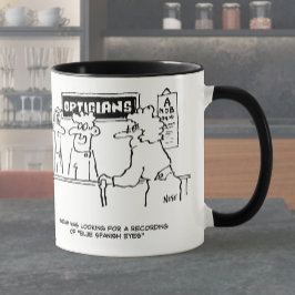 Caneca Óptico é solicitado para "Olhos Espanhóis"