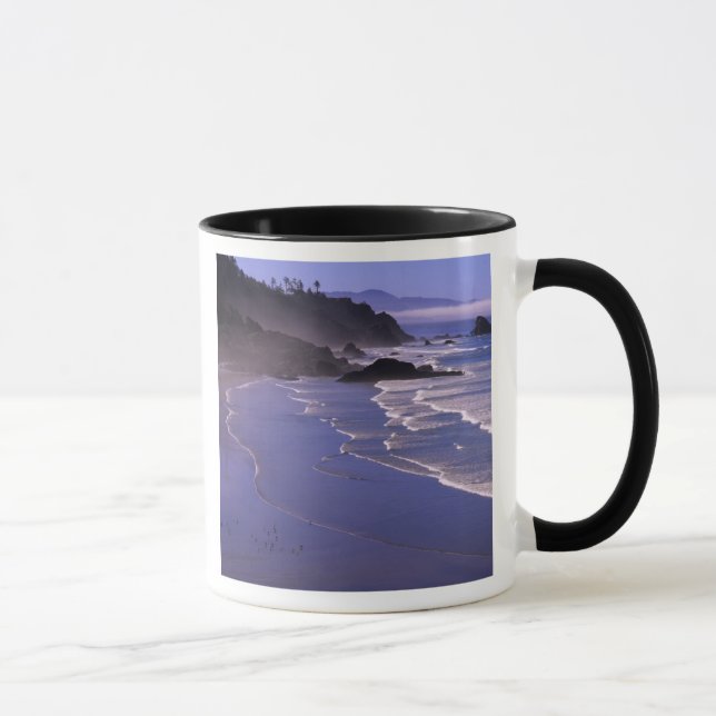 Caneca OR, Costa do Oregon, Ecola SP, Indian Beach com (Direita)