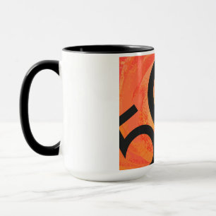 Caneca Orange 50 Decade Birthday