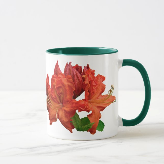 Caneca Orange Azalea Blossoms (Direita)