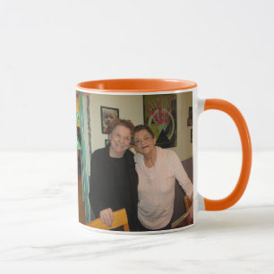 Caneca Orange Best Friends Coffee Mug