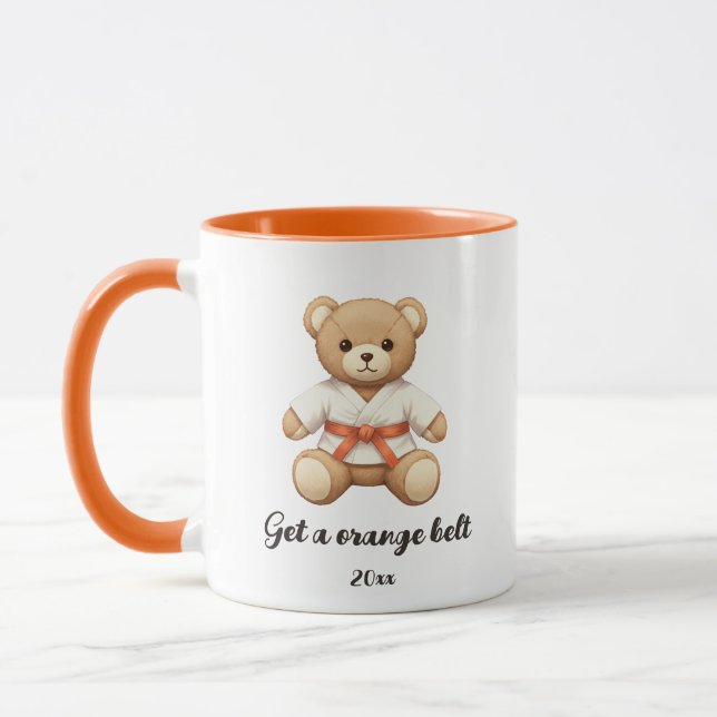 Caneca 【Orange】For all judo lovers, young and old. (Esquerda)