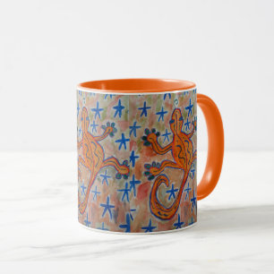 Caneca Orange Gecko
