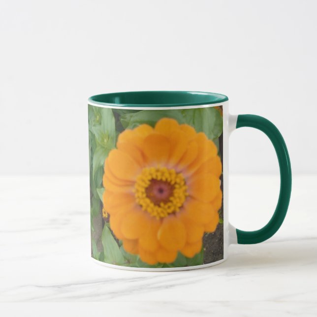 Caneca Orange Zinnia Mug (Direita)