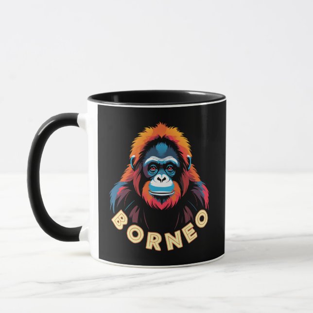 Caneca Orangotango de Bornéu (Esquerda)