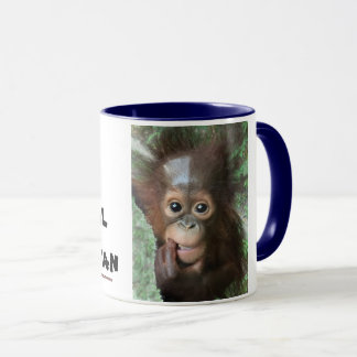 Caneca Orangutan Baby Crystal