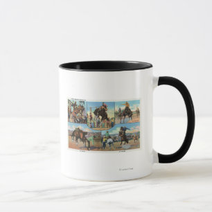 Caneca Órbvio Cênico de Rodeo Bronco Busters