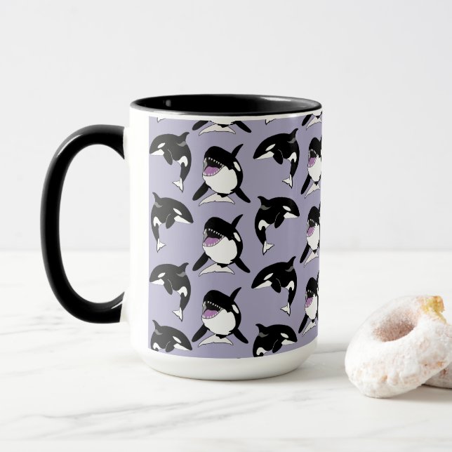 Caneca Orca Killer Whale (Com Donut)