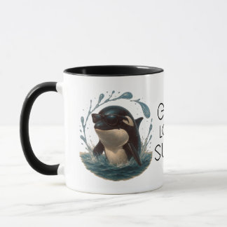 Caneca Orca Splash in Shades – Whale & Dolphin Day ELGIS