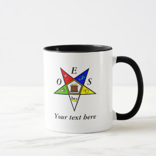 Caneca Ordem da Irmã Estrela Oriental da OES