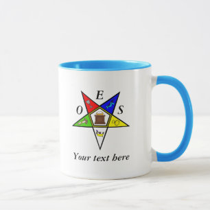 Caneca Ordem da Irmã Estrela Oriental da OES