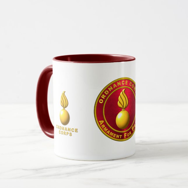 Caneca Ordnance Corps (Frente Esquerda)