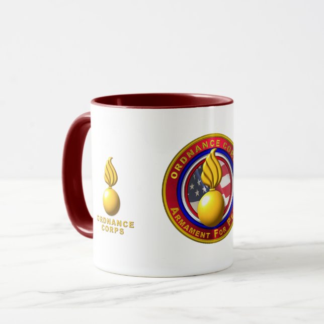 Caneca Ordnance Corps   (Frente Esquerda)