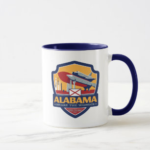 Caneca Orgulho   Alabama do estado