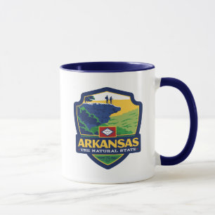 Caneca Orgulho   Arkansas do estado