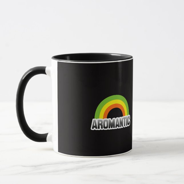 Caneca Orgulho Aromântico (Esquerda)