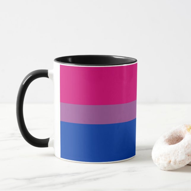 Caneca Orgulho Bissexual! (Com Donut)