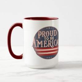 Caneca Orgulho de ser americano