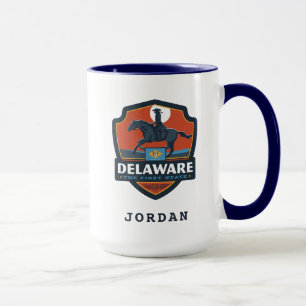 Caneca Orgulho   Delaware do estado