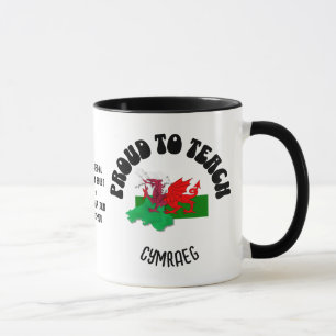 Caneca ORGULHO EM ENSINAR A Apreciação Do Professor CYMRA