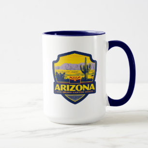 Caneca Orgulho Estatal   Arizona 2
