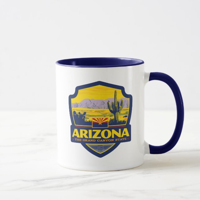 Caneca Orgulho Estatal | Arizona 2 (Direita)
