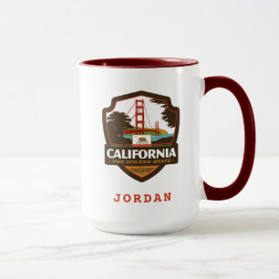 Caneca Orgulho Estatal   Califórnia