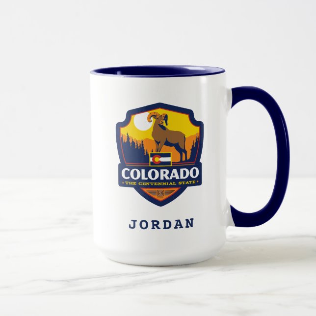 Caneca Orgulho Estatal | Colorado (Direita)