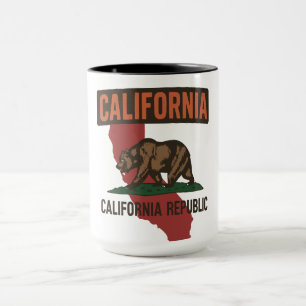 Caneca Orgulho estatal da República da Califórnia