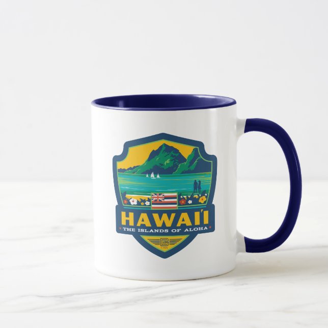 Caneca Orgulho Estatal | Havaí (Direita)