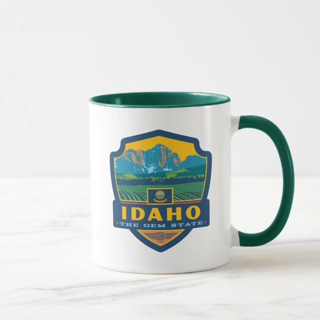 Caneca Orgulho Estatal | Idaho (Direita)
