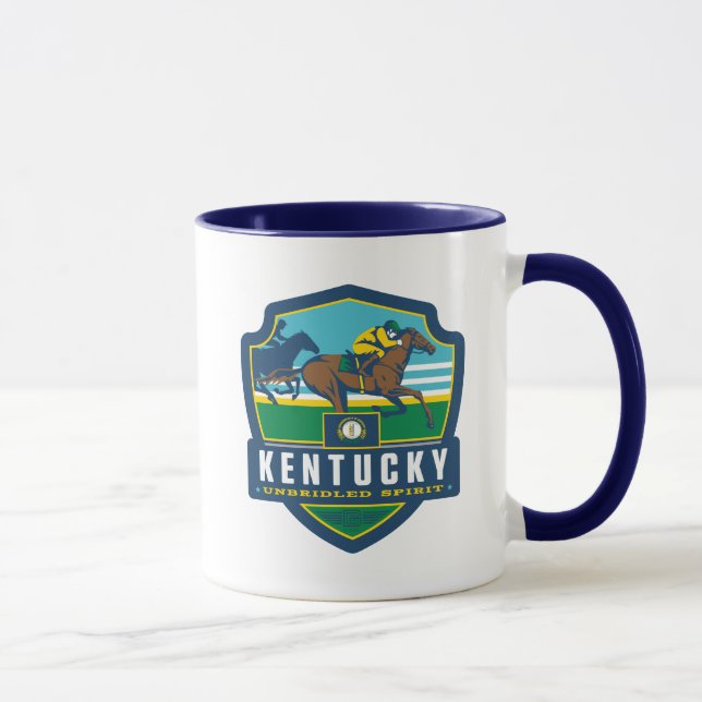 Caneca Orgulho Estatal | Kentucky (Direita)