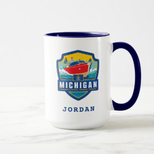 Caneca Orgulho Estatal   Michigan