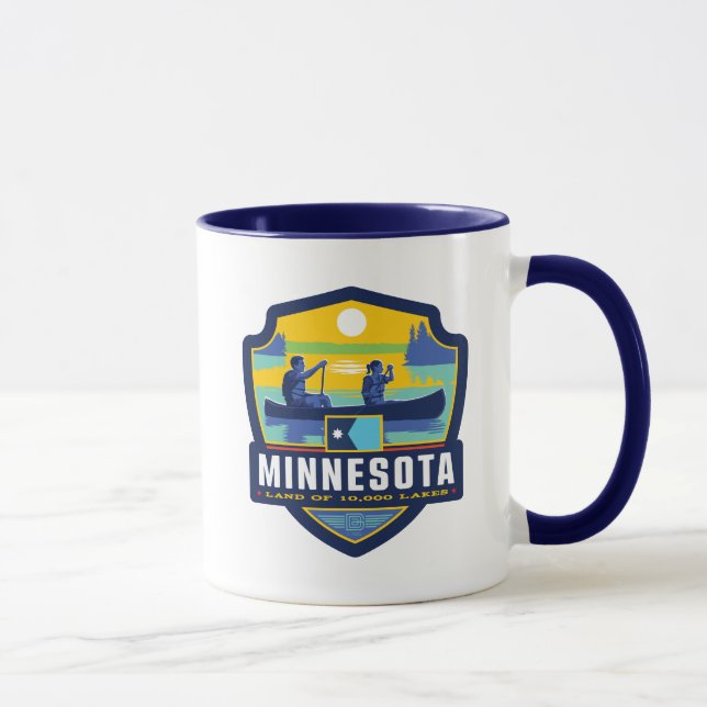 Caneca Orgulho Estatal | Minnesota (Direita)