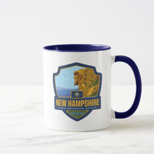 Caneca Orgulho Estatal   Nova Hampshire