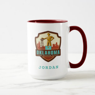 Caneca Orgulho Estatal   Oklahoma