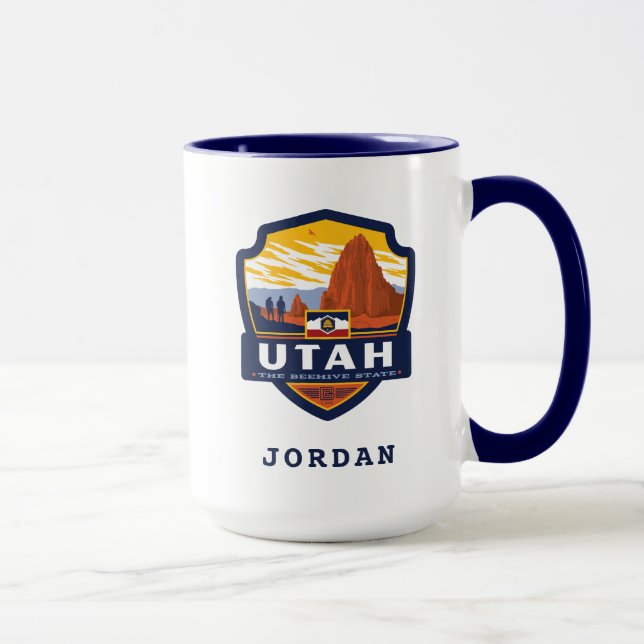 Caneca Orgulho Estatal | Utah (Direita)